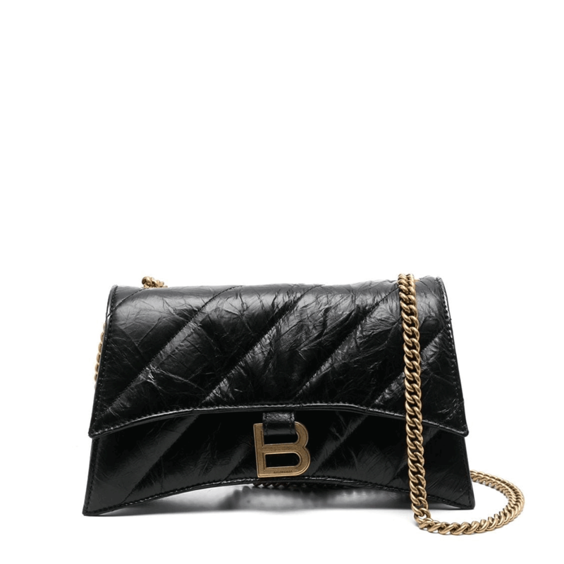 [국내배송] 발렌시아가 크러쉬 XS 체인 숄더백  736016 210J1 1000 - Balenciaga