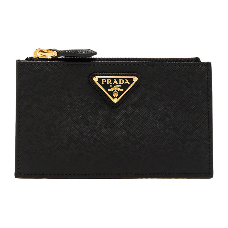26SS 프라다 사피아노 가죽 카드지갑 블랙 1MC086 QHH F0002 - Prada