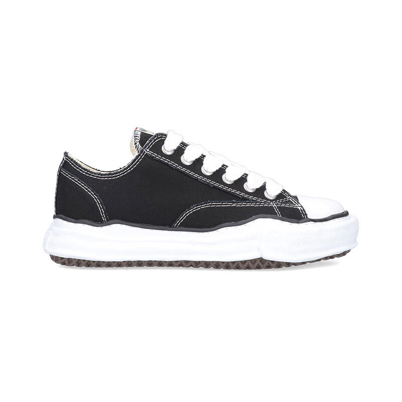 26SS 미하라야스히로 피터슨 OG솔 캔버스 스니커즈 A01FW702 BLACK - Mihara Yasuhiro
