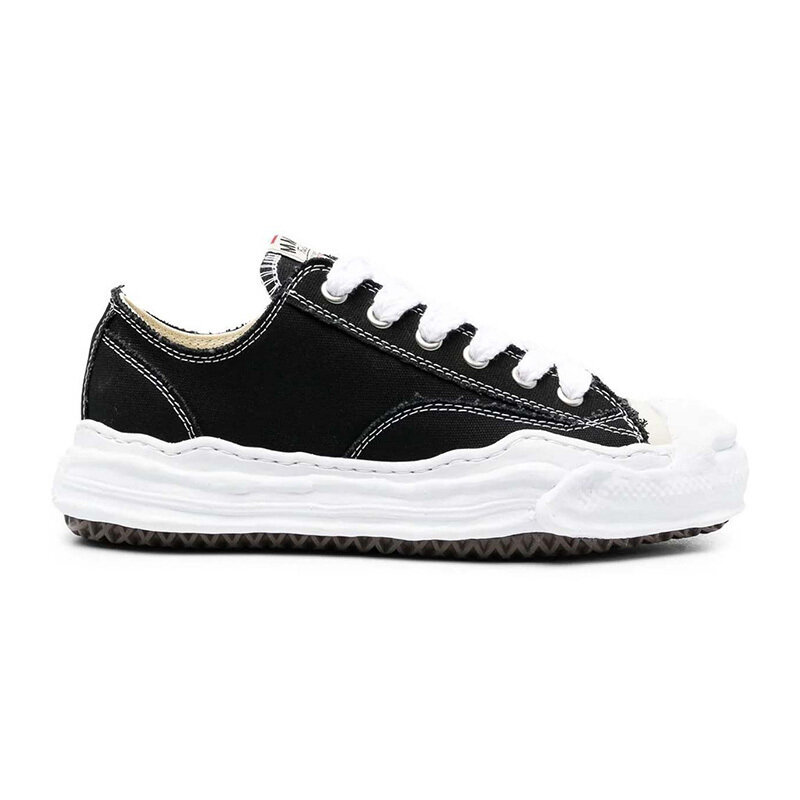 미하라야스히로 행크 OG솔 캔버스 스니커즈 A05FW702 BLACK - Mihara Yasuhiro
