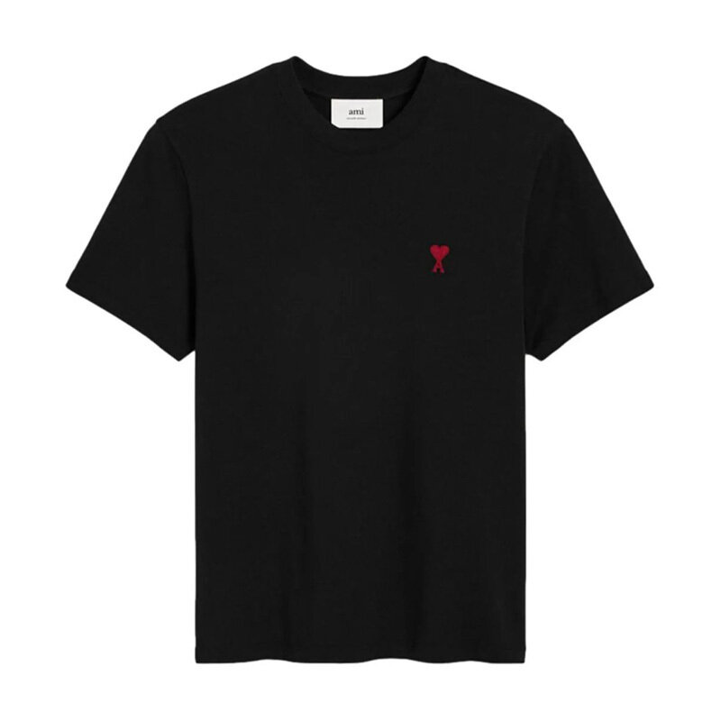 26SS 아미 하트 로고 반팔 티셔츠 BFUTS035 724 001 - Ami