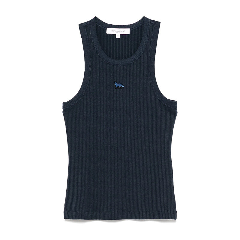 메종키츠네 베이비 폭스 패치 탱크 탑 OW00604KJ0134 P476 - Maison Kitsune