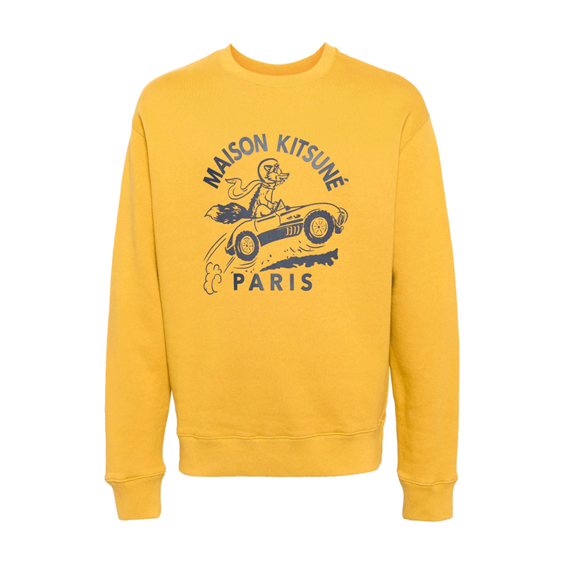 [국내배송] 메종키츠네 맨투맨 레이싱폭스 오버핏 남성 MM00306KM0307-P891 - Maison Kitsune