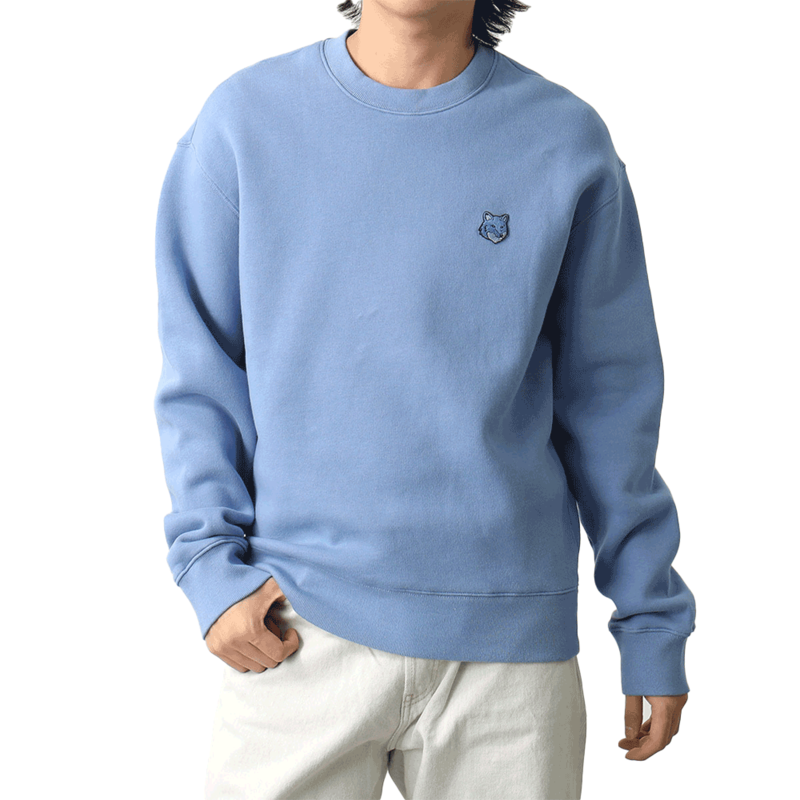 [국내배송] 메종키츠네 맨투맨 볼드폭스 남성 MM00316KM0307-P428 - Maison Kitsune