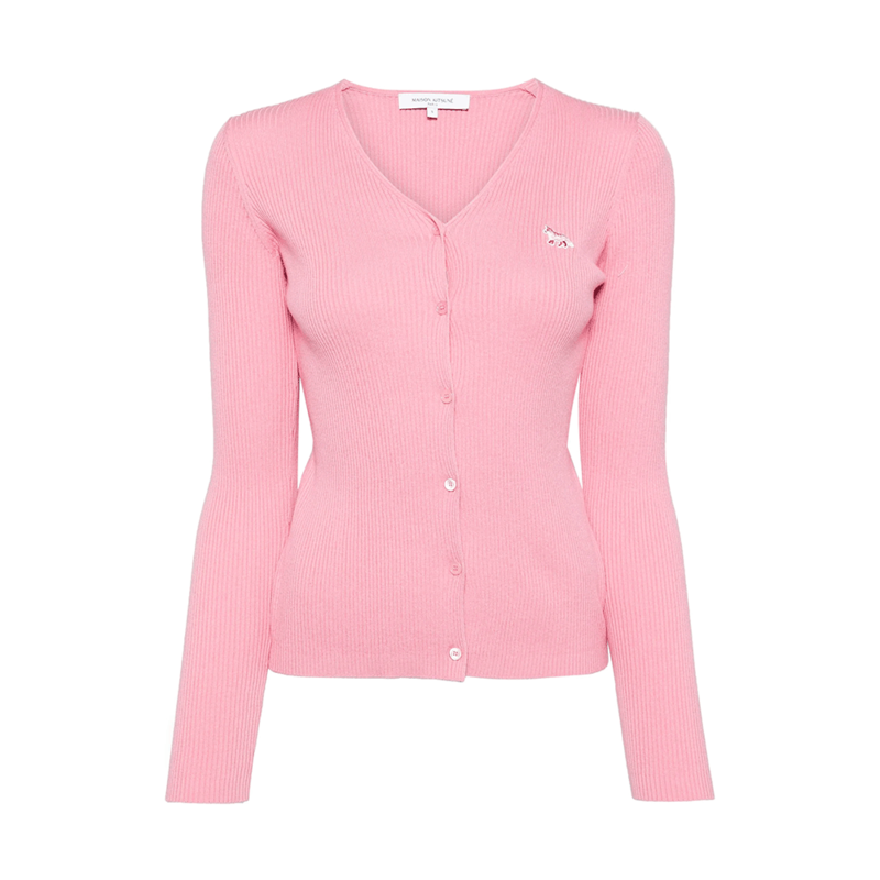 [국내배송] 메종키츠네 리브 가디건 베이비폭스 여성 OW00501KT1091-0139 - Maison Kitsune