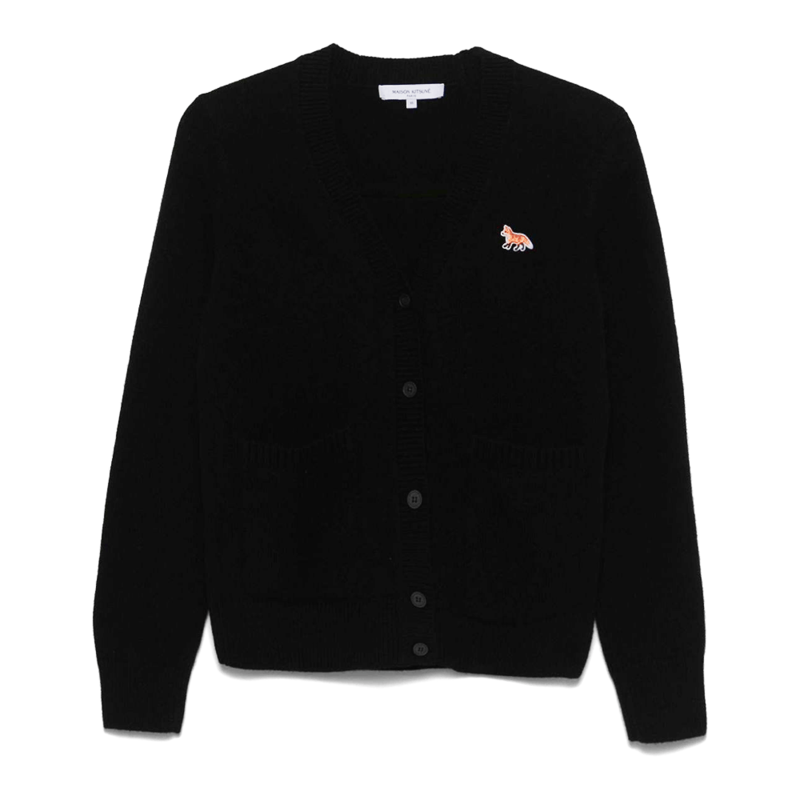 [국내배송] 메종키츠네가디건 베이비폭스 오버핏 여성 LW00507KT1006-P199 - Maison Kitsune