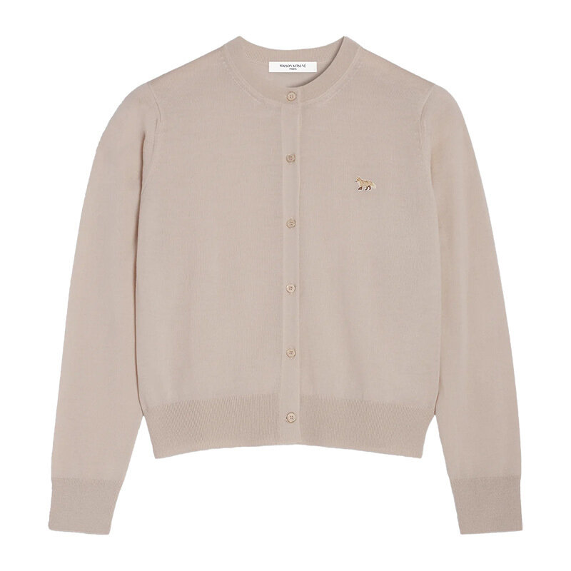 메종키츠네 베이비 폭스 패치 가디건 MW00507KT1036 0134 - Maison Kitsune