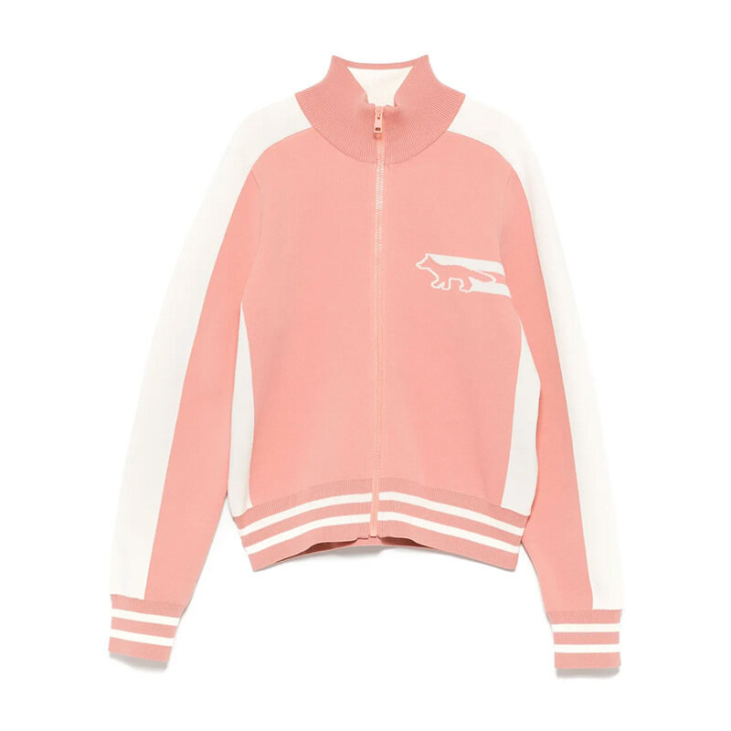 메종키츠네 플래쉬 폭스 지퍼 가디건 NW00502KM0327 P634 - Maison Kitsune
