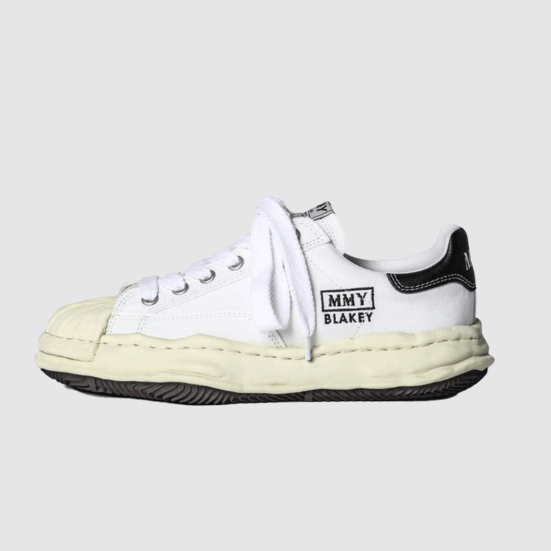 [국내배송] 미하라 야스히로 블레이키 캔버스 스니커즈 남여 A09FW732 WHITE - Mihara Yasuhiro