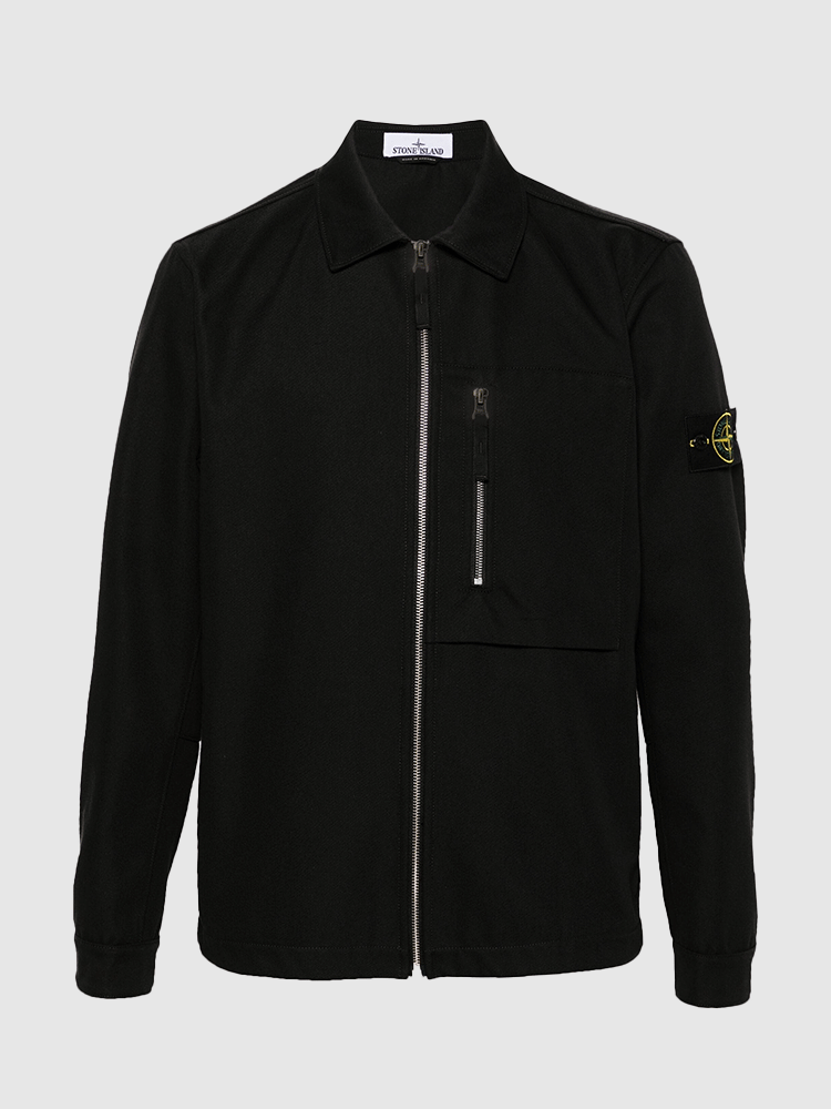 [국내배송] 스톤아일랜드 남성 드릴 오버셔츠 자켓 811511103 V0029 - Stone Island