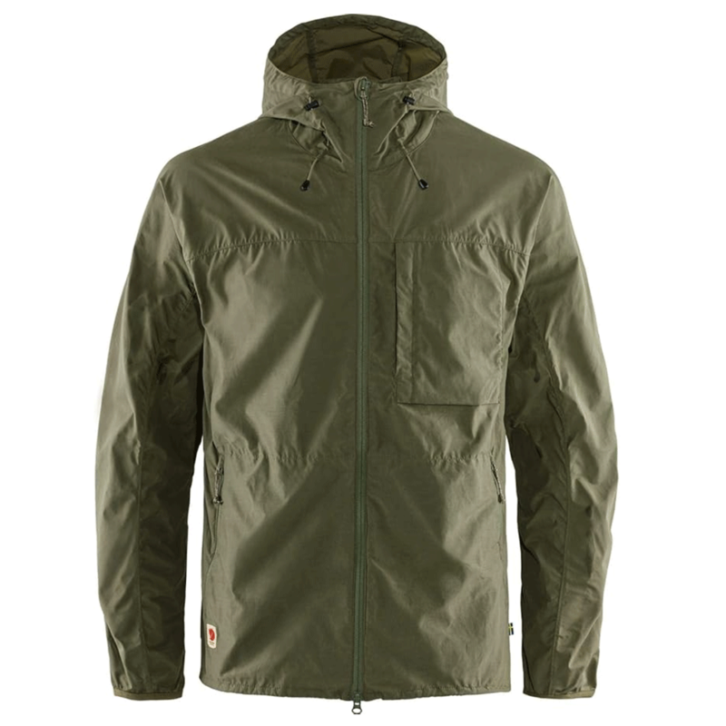 [국내배송] 피엘라벤 남성 하이 코스트 윈드 자켓 그린 82606/620 - Fjallraven