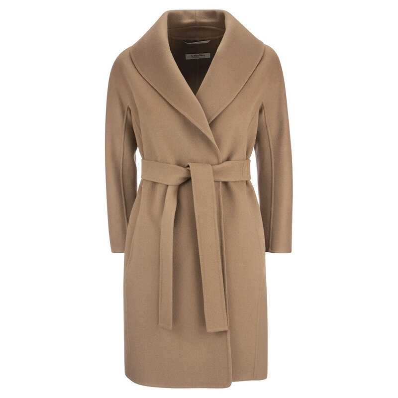 [국내배송] 막스마라 메시 버진울 코트 카멜 29016121600 045 - Max Mara