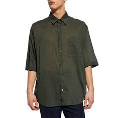 [국내배송] 르메르 더블 포켓 반팔 셔츠 SH1079 LF1202 991 썸네일 2