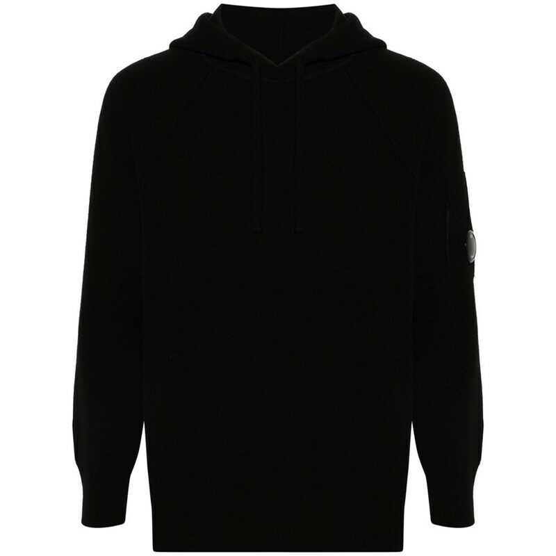 [국내배송] CP컴퍼니 램스울 GRS 와플 후드 니트 17CMKN149A 110149A 999 - CP company