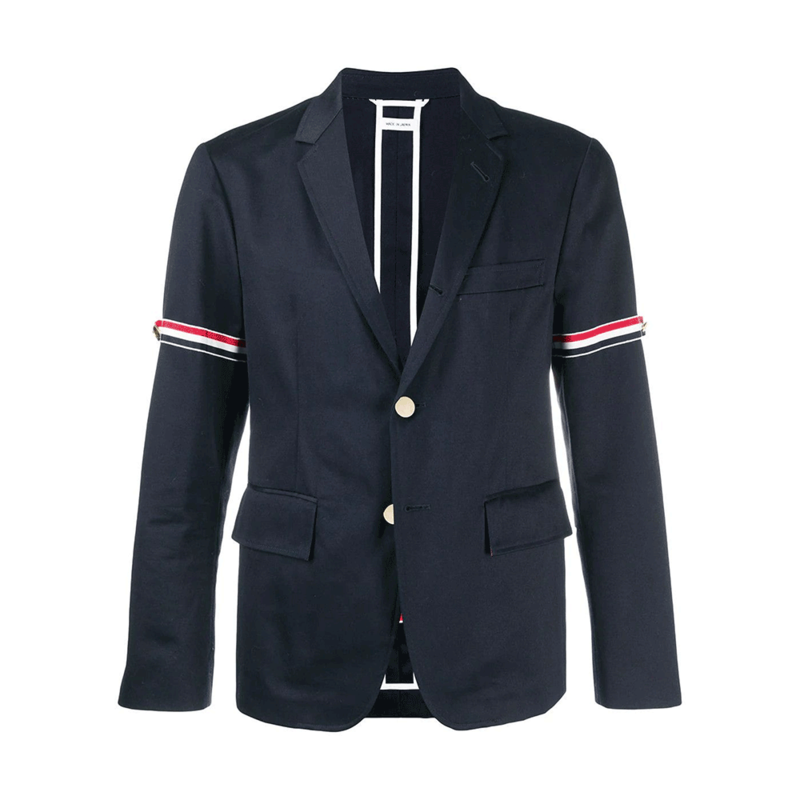 [국내배송] 톰브라운 암밴딩 클래식핏 자켓 남성 MJU527A 03788 415 - Thom Browne