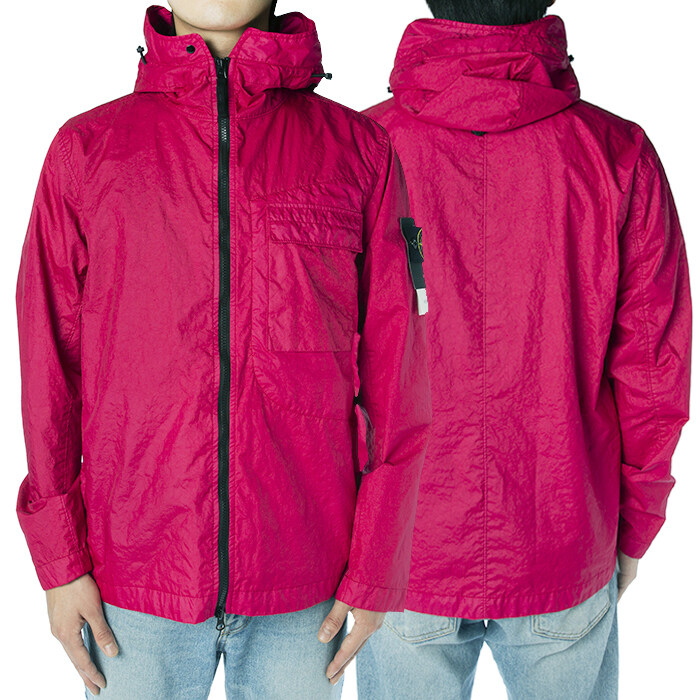 스톤아일랜드 남성 와펜 패치 멤브라나 후드 자켓 761540223 V0087 - Stone Island