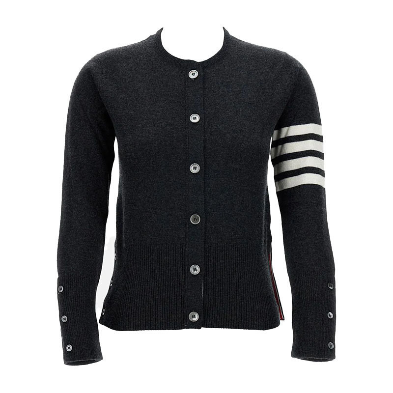 톰브라운 4바 캐시미어 가디건 FKC002A 00011 025 - Thom Browne