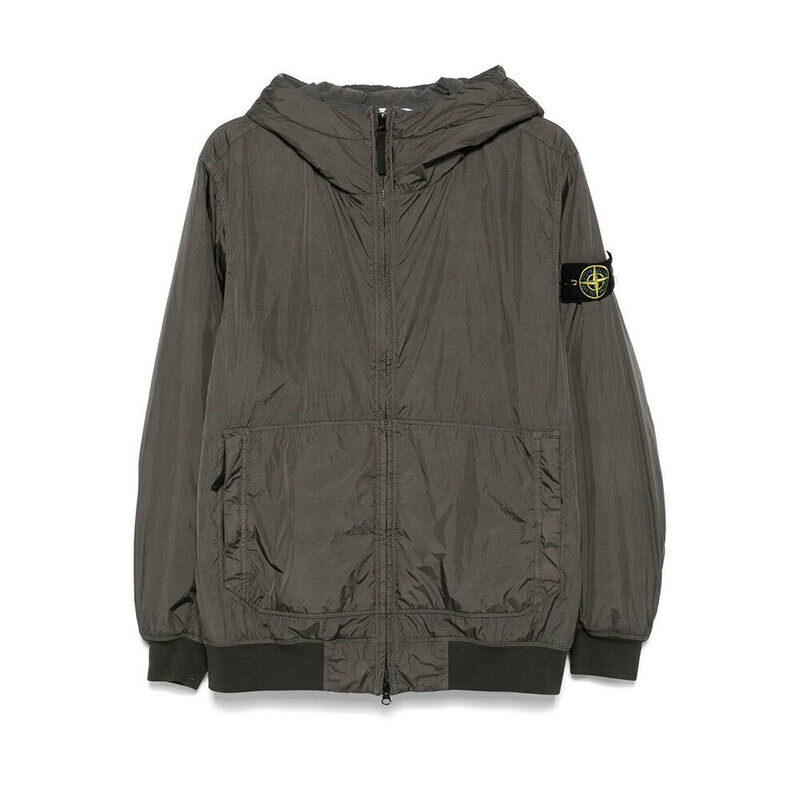 [국내배송] 스톤아일랜드 크링클랩스 자켓 남성 리드그레이 4100013 - Stone Island