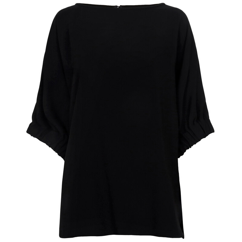 막스마라 블랙 파코스 크루넥 티셔츠 2521196011 PACOS 004 - Max Mara