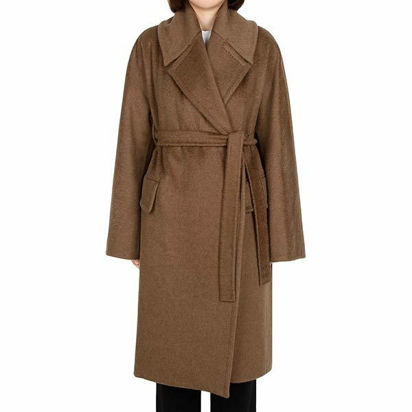 막스마라 아투알레 브라운 여성 코트 ATTUALE 003 - Max Mara