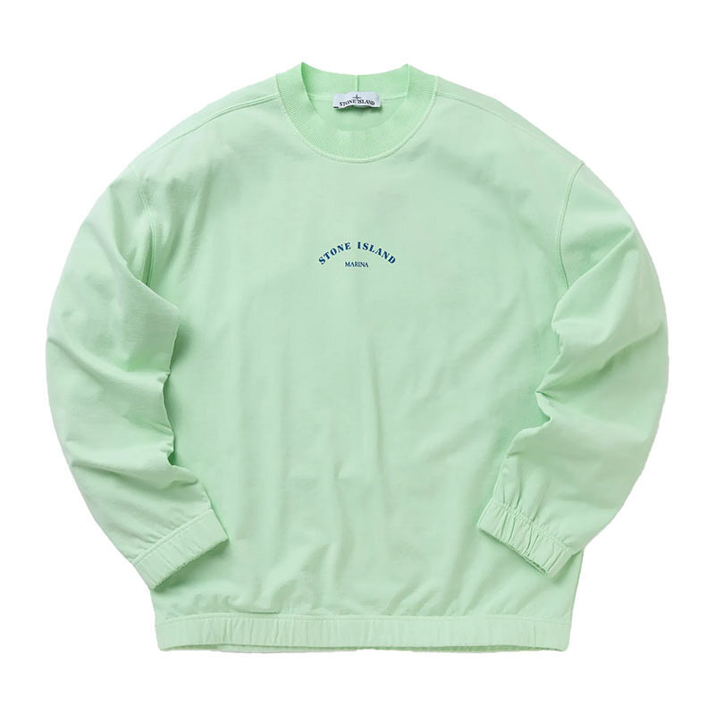 스톤아일랜드 마리나 로고 프린트 맨투맨 7815652X2 V0052 - Stone Island