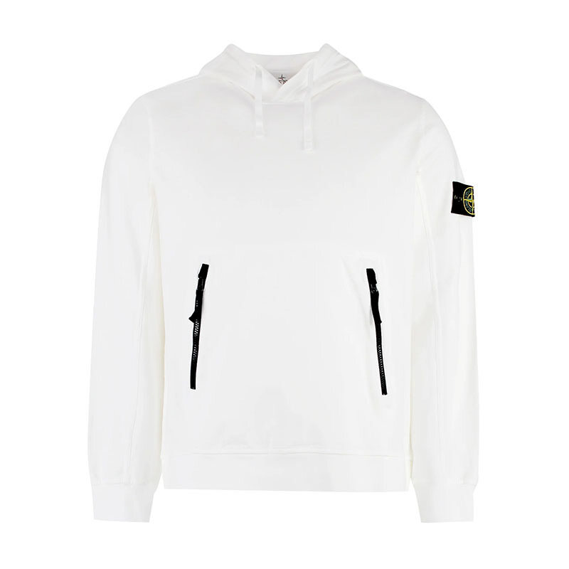 스톤아일랜드 스트레치 코튼 플리스 후드티셔츠 781560452 V0001 - Stone Island