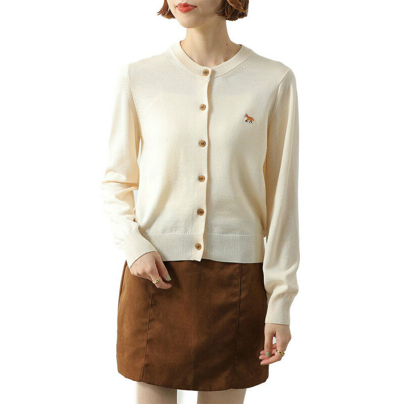 [국내배송] 메종키츠네 가디건 베이비폭스 여성 PW00502KT1181-0306 - Maison Kitsune