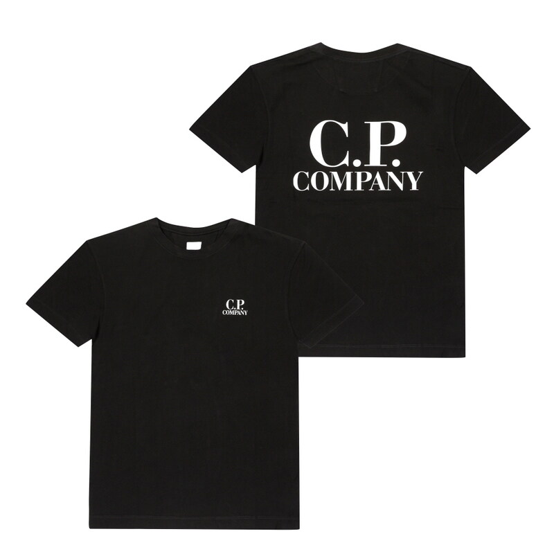 CP컴퍼니 19CMTS103A 005100W 999 로고 남성 반팔티 - CP company