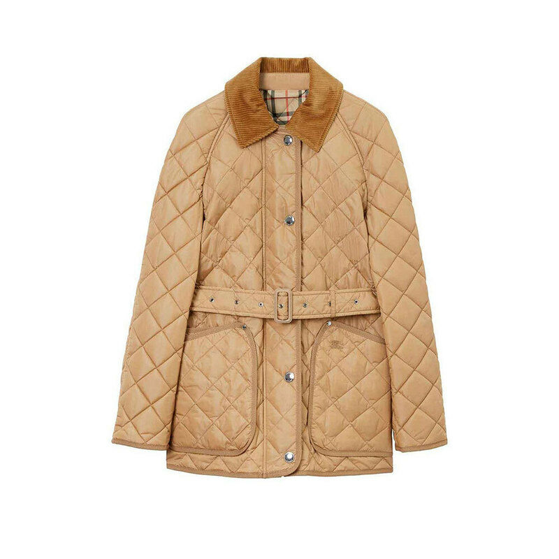 [국내배송] 버버리 자켓 퀼팅 다이아몬드 여성 8071842 - Burberry