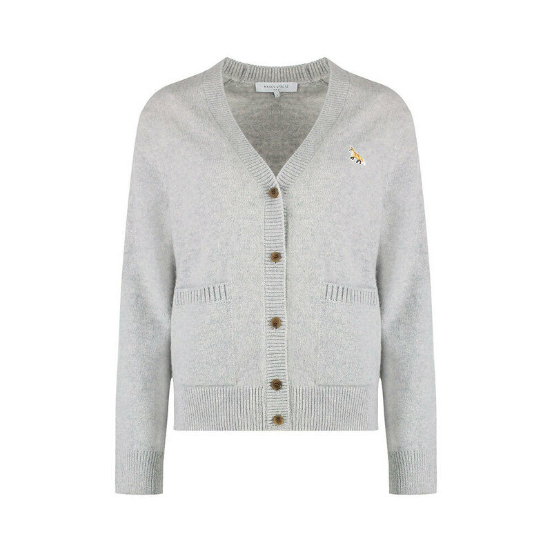 [국내배송] 메종키츠네 베이비폭스 가디건 여성 PW00501KT1006-H120 - Maison Kitsune