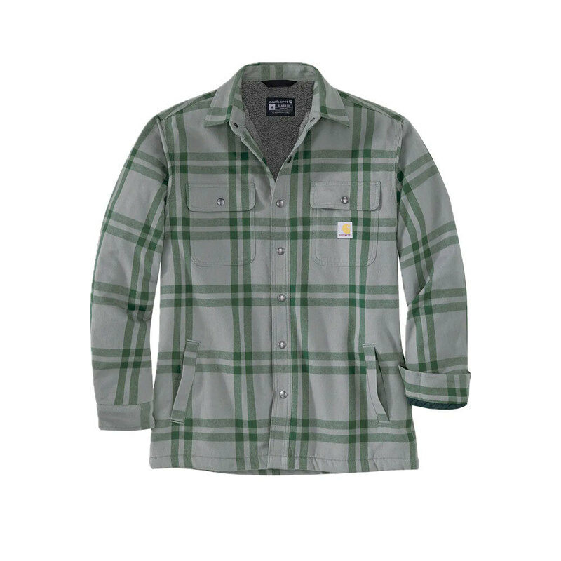[국내배송] 칼하트 셔츠 자켓 플란넬 기모 106354-E82 - Carhartt