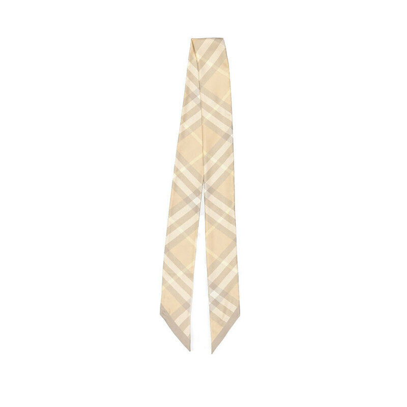 [국내배송] 버버리 스카프 실크 체크 방도 여성 8094550 - Burberry