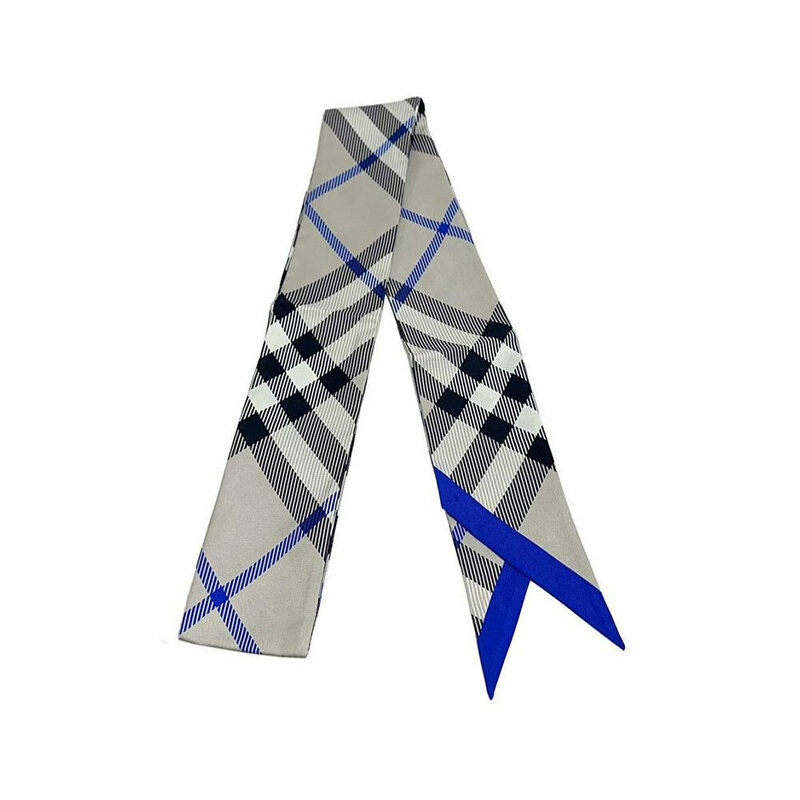 [국내배송] 버버리 스카프 실크 체크 방도 여성 8088138 - Burberry