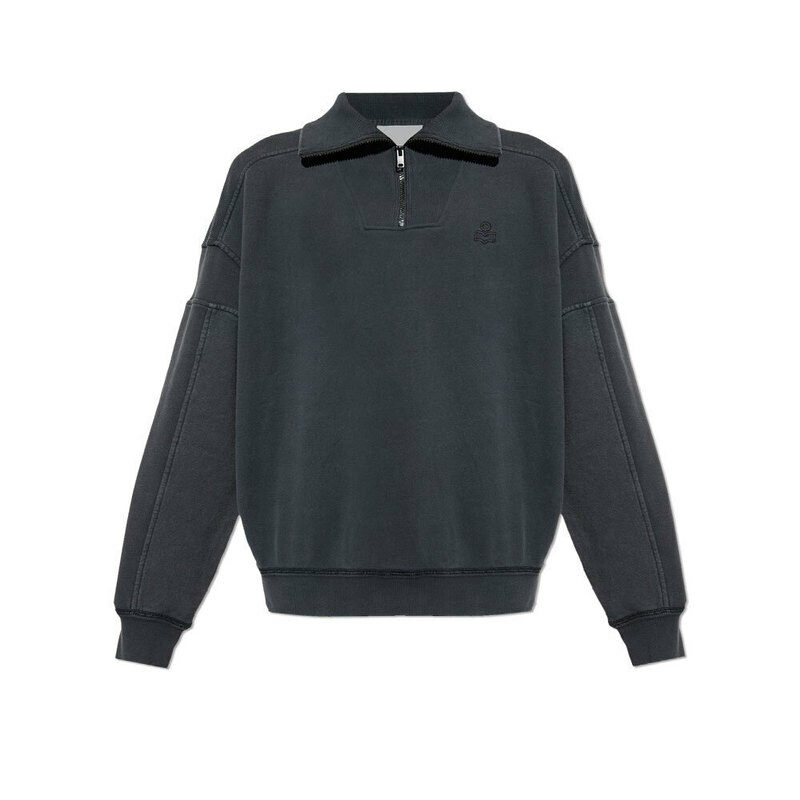 [국내배송] 이자벨마랑 맨투맨 말론 하프집업 남성 SW0171HA C3M03H 02FK - Isabel Marant