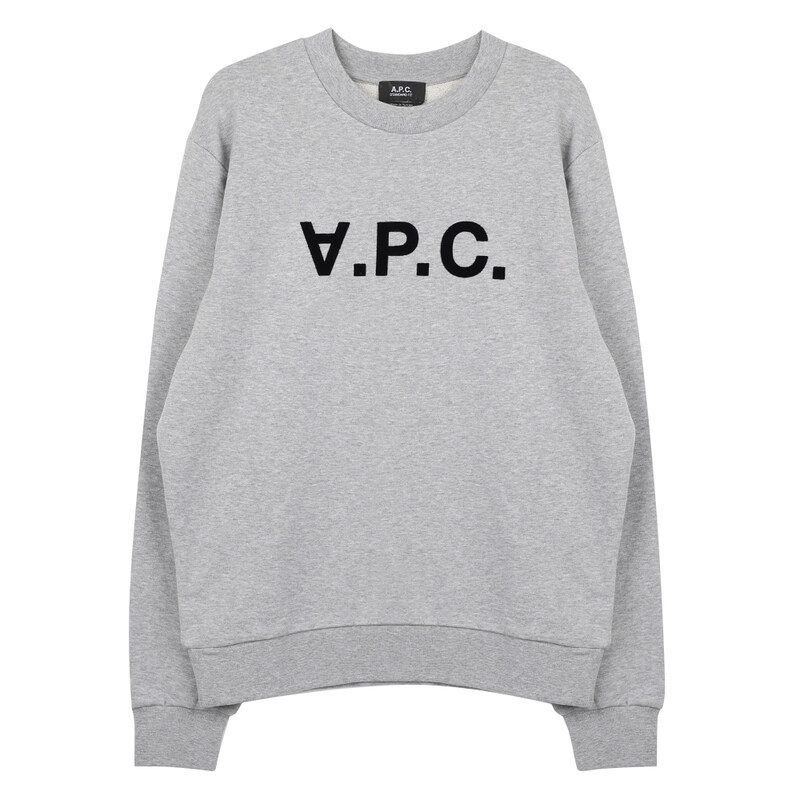 아페쎄 스탠다드 그랜드 VPC 로고 스웨트셔츠 COHBN-M27907-TPI - A.P.C.