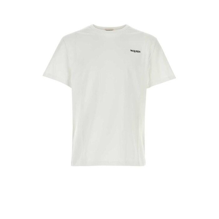 알렉산더맥퀸 리플렉티브 로고 티셔츠 776281 QXAAB 0965 - Alexander McQueen