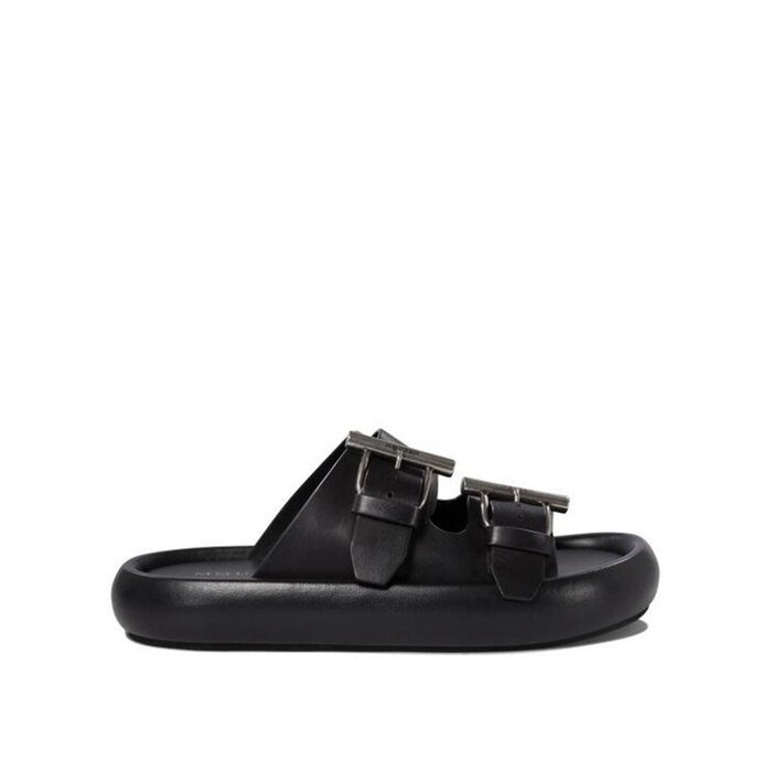 알렉산더맥퀸 더블 버클 레더 샌들 809960 WIACT 1064 - Alexander McQueen