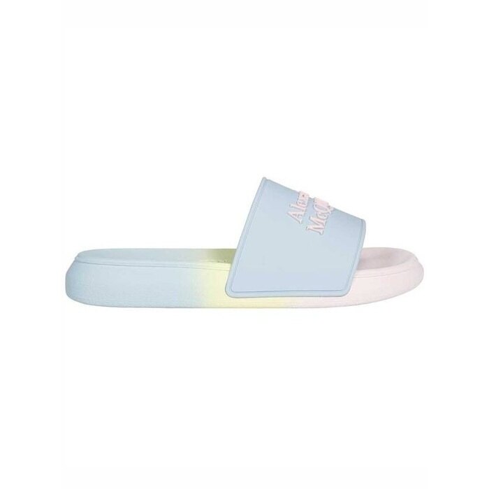 알렉산더맥퀸 로고 패치 슬리퍼 733079 W4RF3 4651 - Alexander McQueen