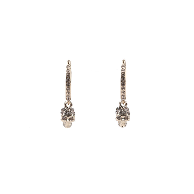 알렉산더맥퀸 스컬 후프 귀걸이 550503-J160K-7286 - Alexander McQueen