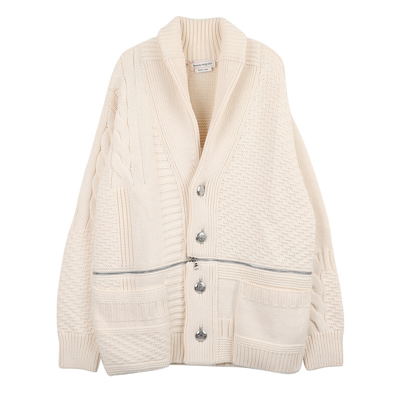 알렉산더맥퀸 남성 울 가디건 603248-Q1APG-9078 - Alexander McQueen