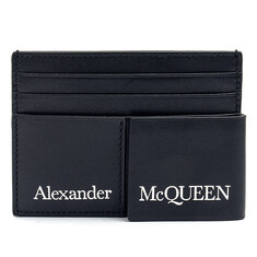 [ALEXANDER MCQUEEN] 알렉산더맥퀸 로고 카드지갑 726564-1AAJO-1000 썸네일 1