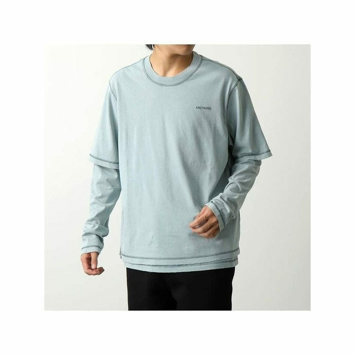 아미 페이드 아웃 롱슬리브 티셔츠 UTS216 JE0051 468 - Ami