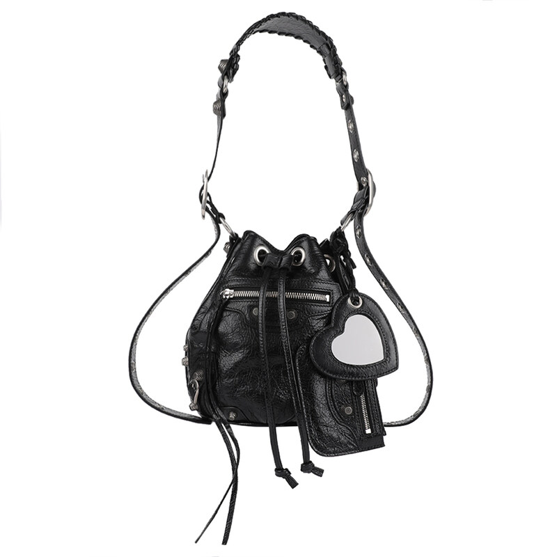 발렌시아가 르카골 XS 여성 버킷백 702431-1VG9Y-1000 - Balenciaga