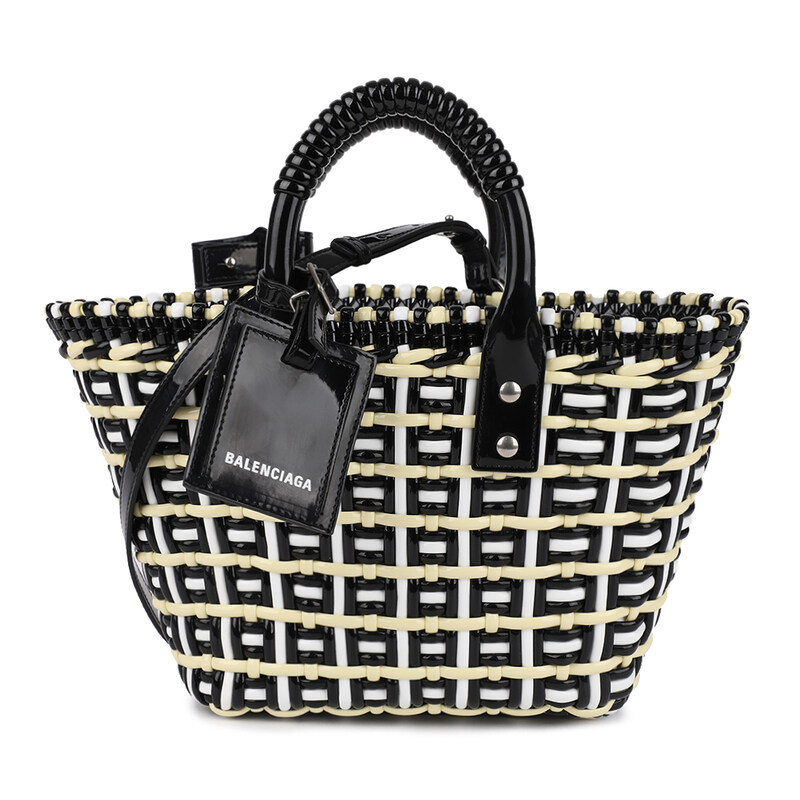 발렌시아가 비스트로 XS 바스켓 토트백 671342-210DC-7460 - Balenciaga