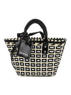발렌시아가 비스트로 XS 바스켓 토트백 671342-210DC-7460 썸네일 2