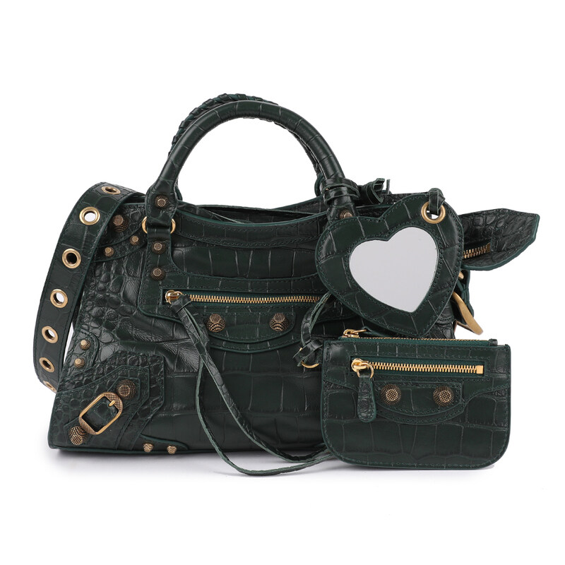 발렌시아가 크록 네오 카골 토트백 700940-210B8-3017 - Balenciaga