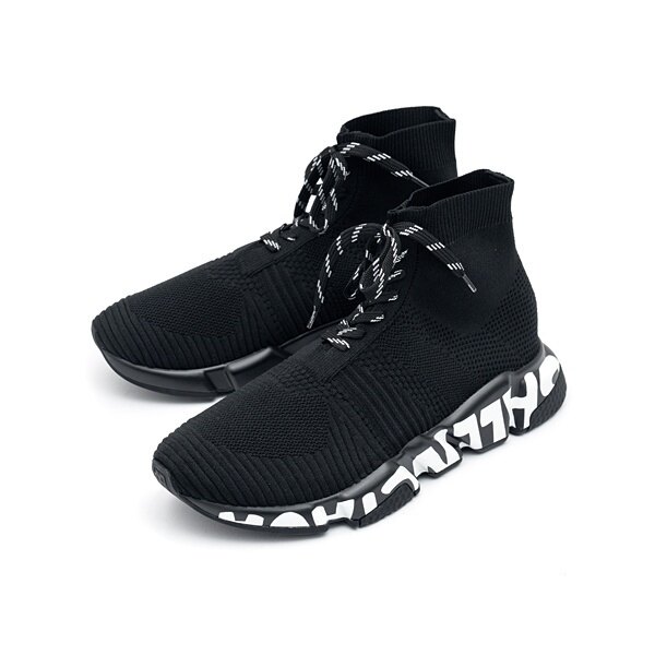 발렌시아가 스피드 레이스업 스니커즈 617251-W2DB7-1006 - Balenciaga