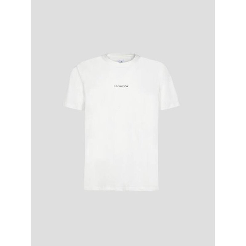 CP컴퍼니 301 저지 리버스 프린트 티셔츠 레터링 14CMTS190A 006011W 103 - CP company