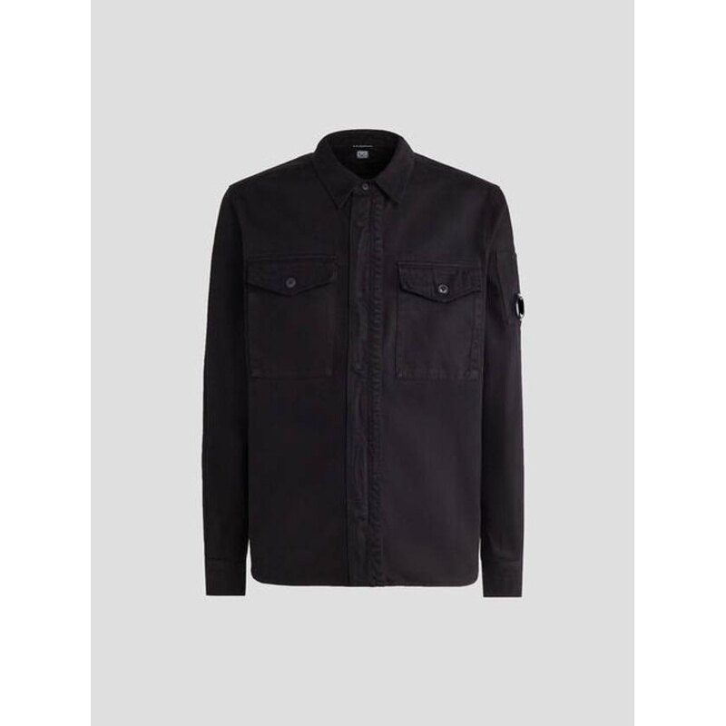 CP컴퍼니 밀리터리 트윌 Emerized 포켓 셔츠 에머라 15CMSH294A 006409G 999 - CP company