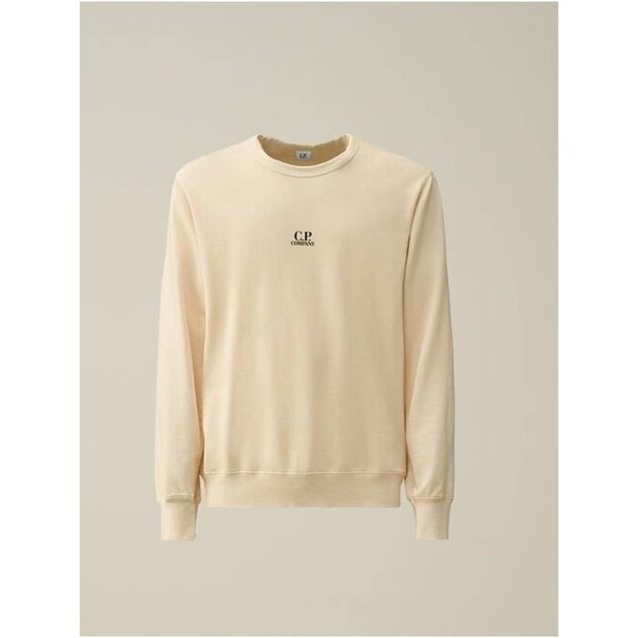 CP컴퍼니 라이트 플리스 로고 스웨트셔츠 멘투맨 16CMSS162A 002246G 402 - CP company